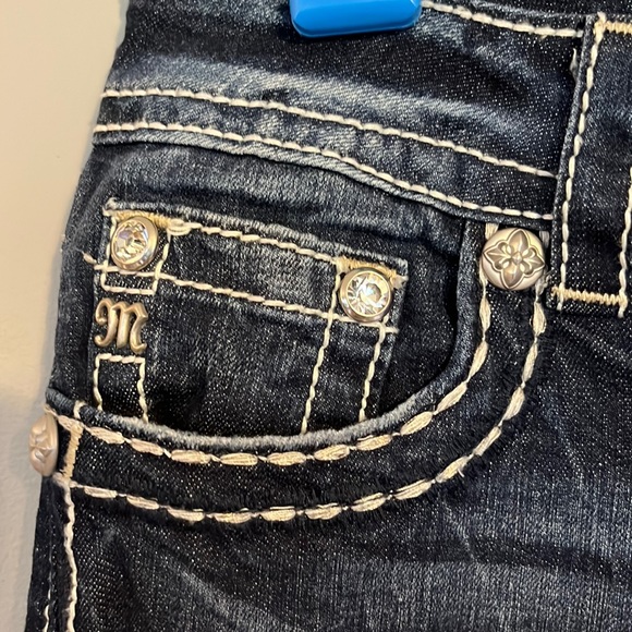 Miss Me Signature Rise Boot Cut Jeans, Size 28 - Picture 2 of 6